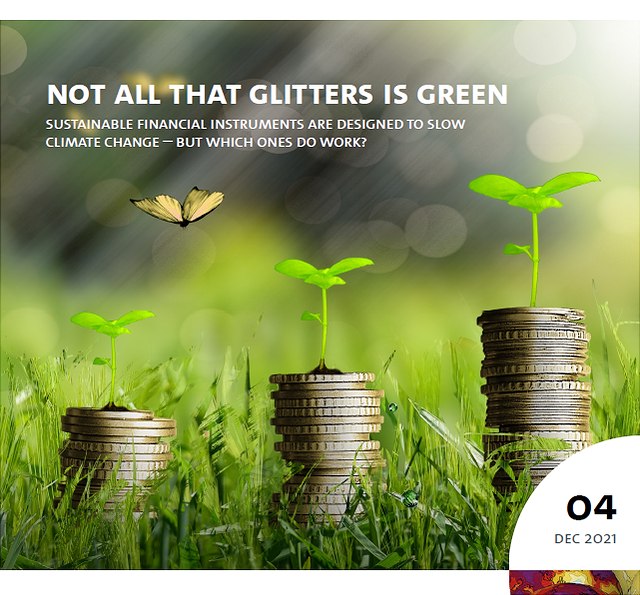 In the foreground, three piles of coins stand in a line amind blades of green grass. From left to right, the brass-colored, yellow-brownish shining coin piles become higher.