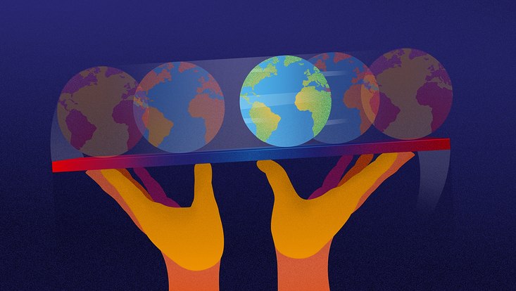 Cover illustration of the 2023 Hamburg Climate Futures Outlook