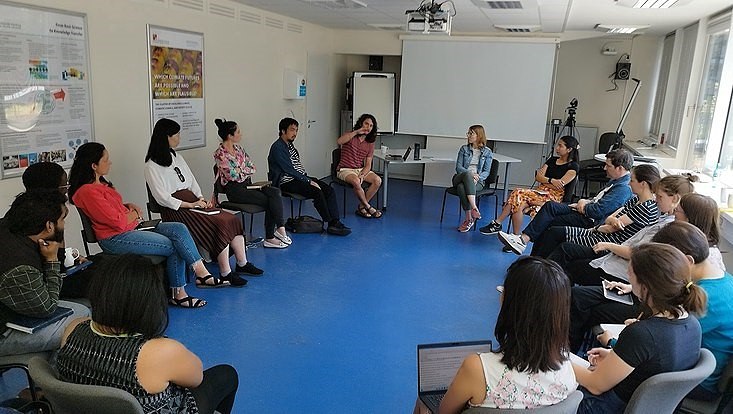 Bei den „Diversity Tagen“ tauschten sich internationale Forschende und Studierende miteinander aus.