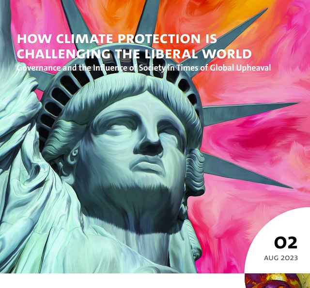 Quartrely Title image, Liberty Statue